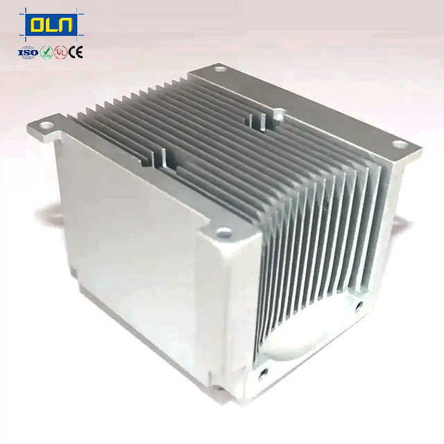 Professional customized supplier flexible server heat sink 40mm heigh aluminum radiator profile.