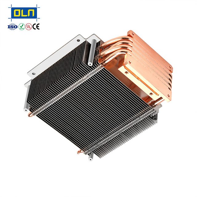 Customized Aluminum buckled Fin Aluminum Fins Heat Sink for Electronic Products Large Storage Servers