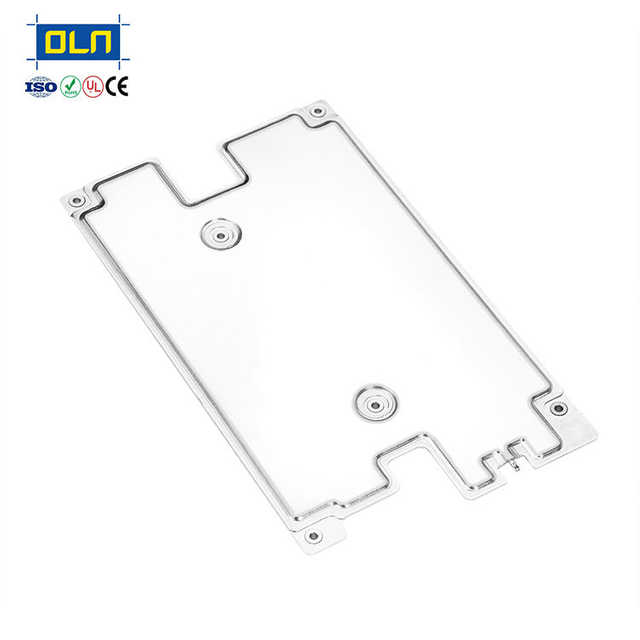 Oulian Aluminum nickel plating GPU backplate VC heatsink Copper vapor chamber heatsink for industrial