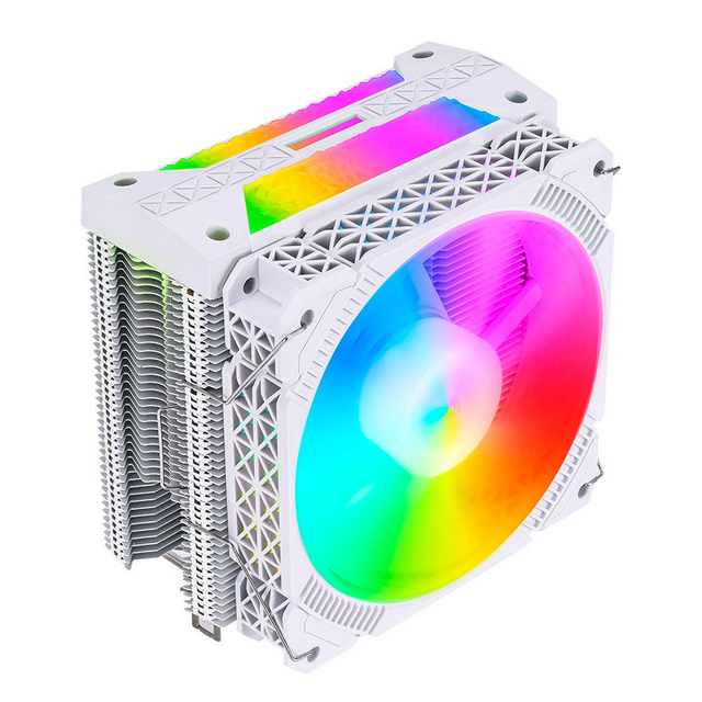45CFM Oulian Professional manufacture Computer Fan Cooling Radiator colorful Desktop Gaming Cooler Heat Sink with fan
