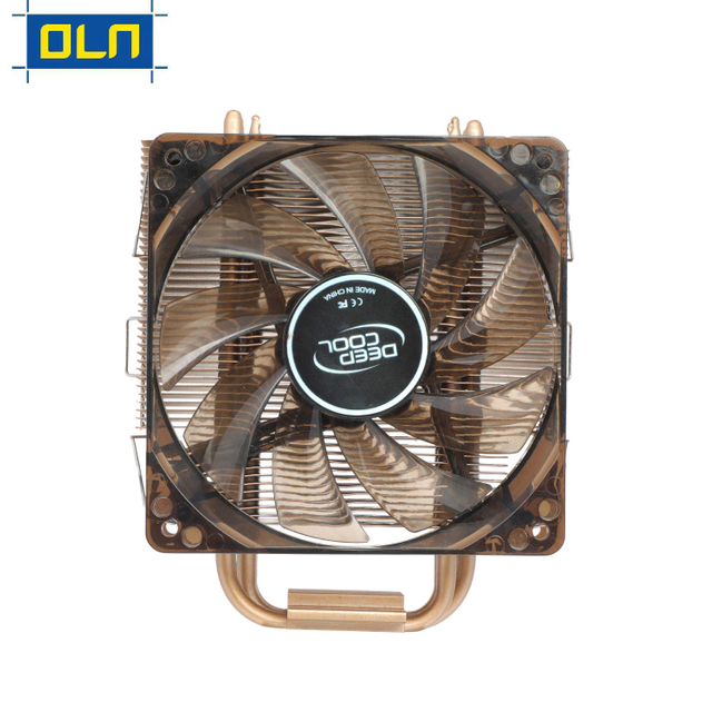 Heat Pipe Welding Fan Cooling Radiator Computer Case Heatsink Ball Bearing High Performance Cost Ratio CPU Server Copper 3 Years