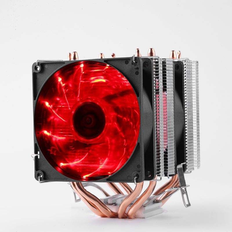 Professional manufacture 3W CPU heat sink DC fan quiet heatsink colorful Computer cooling fans Radiator for computer game