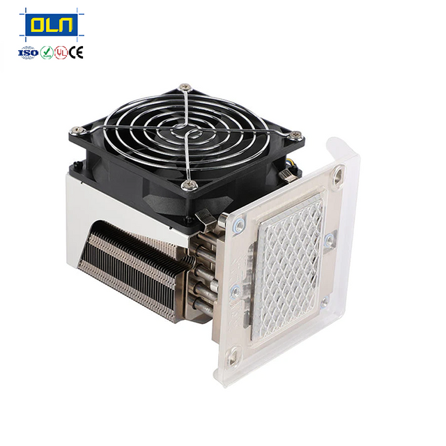 OLN OEM 4 Heat Pipes 4 Pin Aluminum CPU Radiator Manufacturers Computer Host Heatsink for Cooling Computer Case Black 12V DC 3W