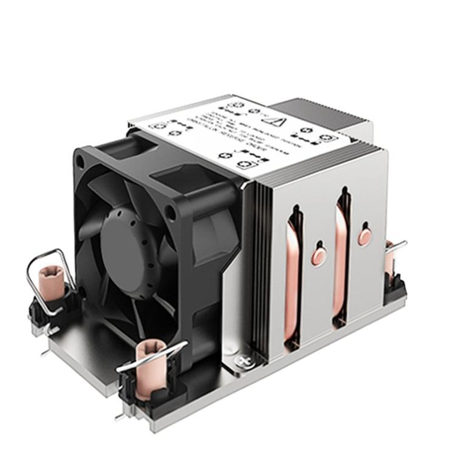 OLN OEM 4 Heat Pipes 4 Pin Aluminum CPU Radiator Manufacturers Computer Host Heatsink for Cooling Computer Case Black 12V DC 3W