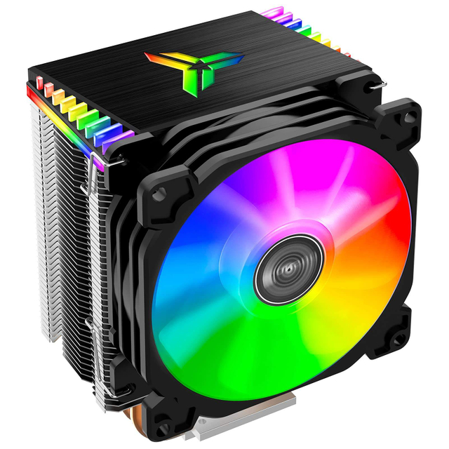 Oulian CPU 12V DC desktop computer cooling radiator Computer Host colorful luminous cooler Heat Sink with fans