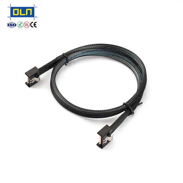 High Quality Dual 2 ports Serial 9 pin DB9 RS232 Motherboard Com Ribbon Cable slot Bracket Data Cable