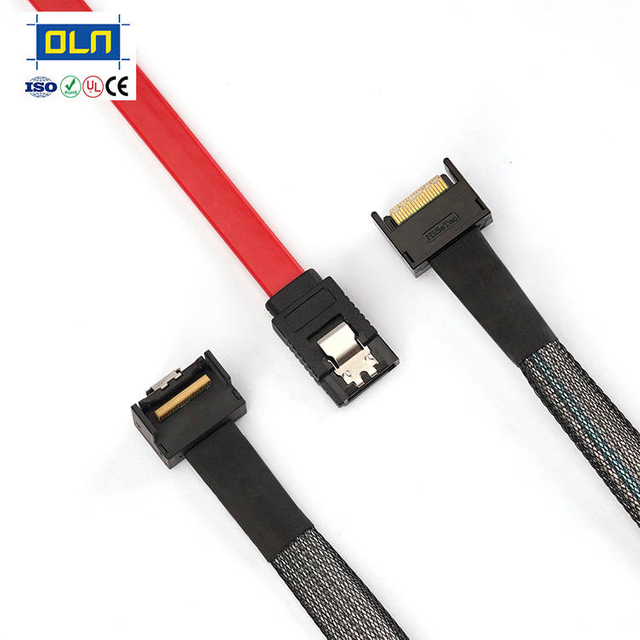 20cm 30cm 60cm 6/5/4/3 SAT 15Pin Hard Drive Power Supply Splitter Data Cable Cord for DIY PC Sever power