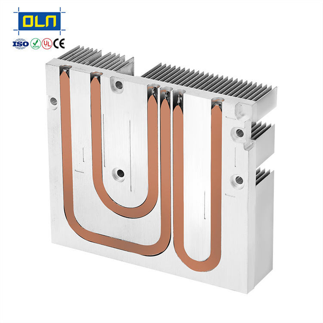 High Quality Oulian Water Cooling heatsink with Custom Aluminum Liquid Cold water cold plate heatsink