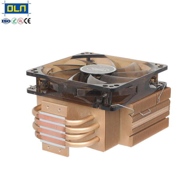 Custom Computer DC Fan Aluminum/Copper Heat Sink with Heat pipe GPU CPU