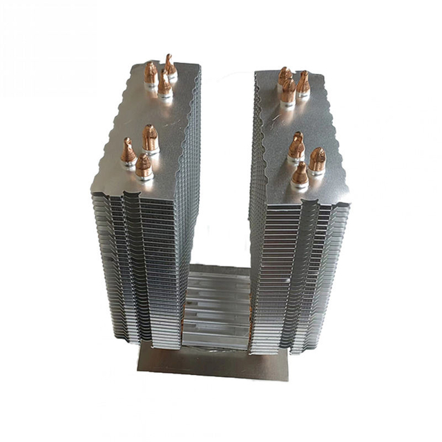 wholesale price DC Fan 4 Cooper pipe cooling radiator large air volume High Power Aluminum Computer host radiator with Heat Pipe
