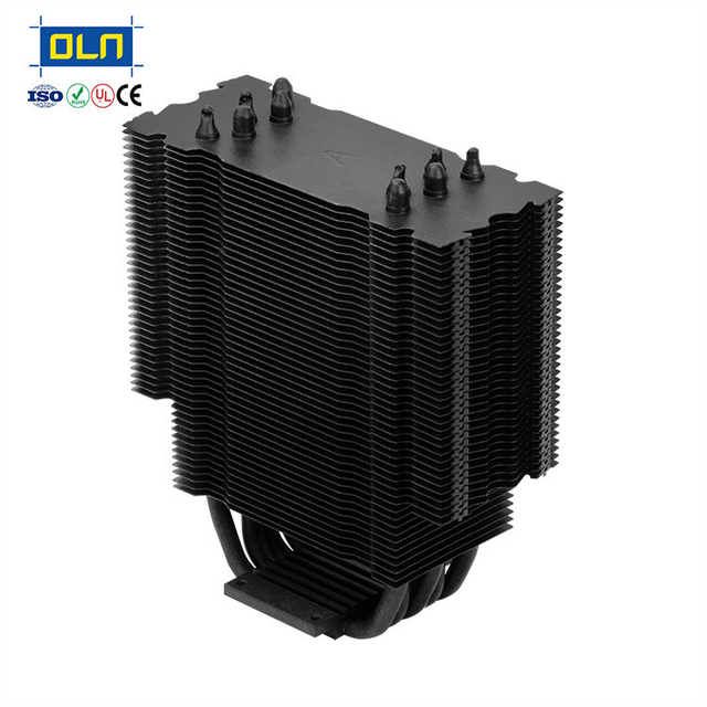 Oulian manufacturers Customized Aluminum High Power 380W 400W Heatpipes Server Heat Sink for LED