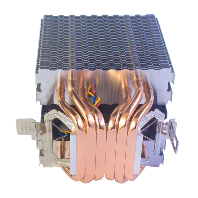 high performance 3W CPU fan cooling Radiator large air volume cooler radiator silent desk Computer radiator with fans fans