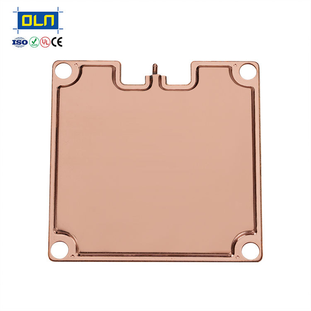 Oulian Professional Customized rectangular aluminium heat dissipation design Industrial heat sink without fan