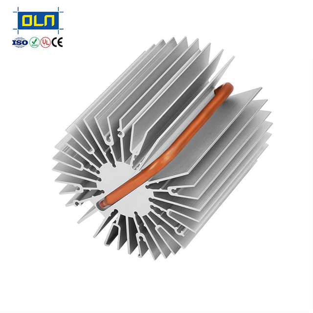 Oulian factory direct sale Copper pipe Heatsink Extrusion Radiator High power LED Heatsink of 300W