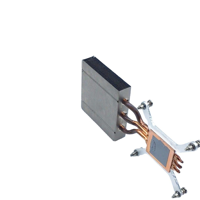 Customized server high precision stamping profile aluminum and copper Pipe heat sink for server